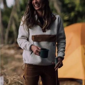 Women's Carhartt Relaxed Fit 1/4 Snap Fleece Pullover